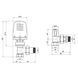 Термокомплект Icma 1/2" з антипротіканням кутовий №KIT_1100+774-940+805-940 SD00023648 фото 2