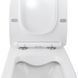 Унітаз підвісний Qtap Crow безобідковий з сідінням Soft-close QT05335170W SD00036222 фото 4