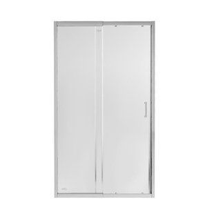 Душевая дверь в нишу Qtap Taurus CRM2011-12.C6 110-120x185 см, стекло Clear 6 мм, покрытие CalcLess, SD00045296 фото