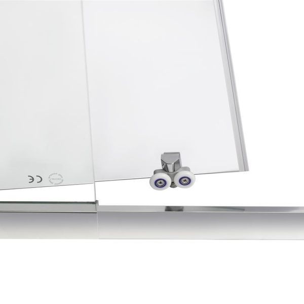 Душевая дверь в нишу Qtap Taurus CRM2011-12.C6 110-120x185 см, стекло Clear 6 мм, покрытие CalcLess, SD00045296 фото