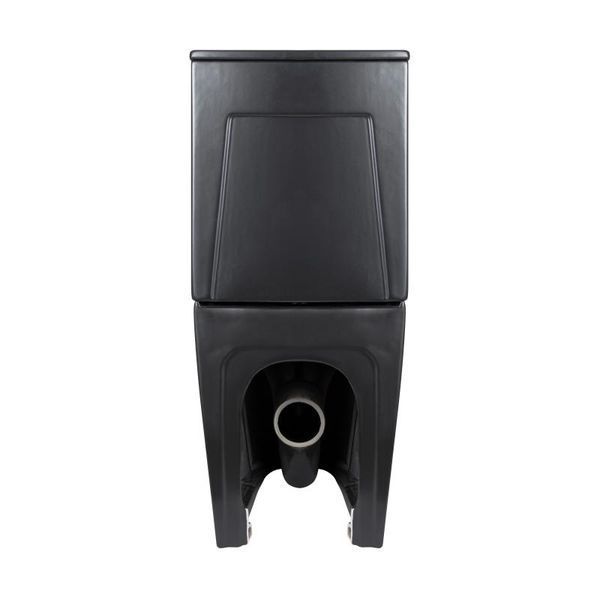 Унітаз підлоговий Qtap Scorpio Ultra Quiet безобідковий з сидінням Soft-Close MATT BLACK QT14226088AMB, чорний, компактний SD00052562 фото