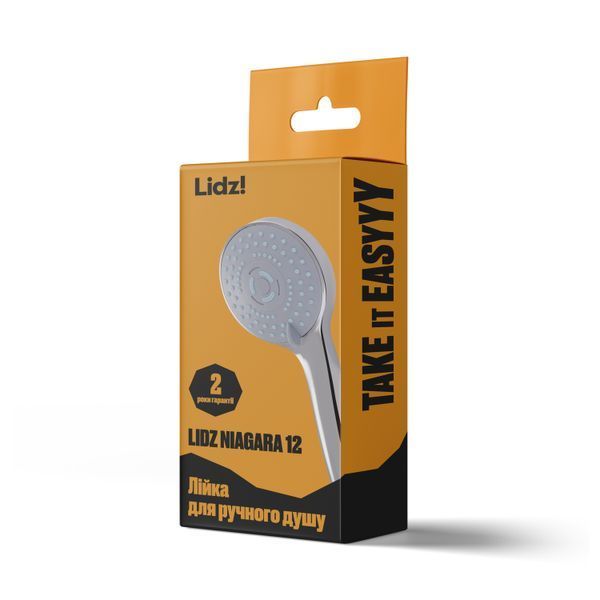 Лійка для ручного душу Lidz Niagara 12 98 мм кругла LDNIA12CRM35443 Хром, 3 режими струї, ABS пластик SD00041547 фото