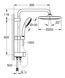 Душова система Grohe New Tempesta Cosmop з перемикачем, хром, для ванни (26675000) 26675000 фото 4