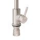 Змішувач для кухні Lidz Aria 015F (k35) LDARI015FNKS21689 Nickel, одноважільний, поворотний вилив SD00027786 фото 4
