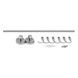 Тримач Lidz Oreo 0806 6 гачків LDORE0806CRM22177 Chrome, настінний, з можливістю пересування гачків SD00028274 фото 5