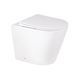 Унитаз напольный Qtap Swan безободковый с сиденьем Soft-close QT16223178W SD00045432 фото 1