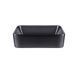 Комплект Qtap Tern: Раковина накладная прямоугольная 475х370х140 мм Matt Black + Донный клапан PU03 SD00053424 фото 2
