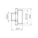 Ніпель редукційний SD Forte 1" 1/2х3/4" SF3594020 SD00002578 фото 2