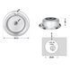 Кухонная мойка Lidz 510-D 0,6 мм Micro Decor (LIDZ510D06MD160) SD00049750 фото 2