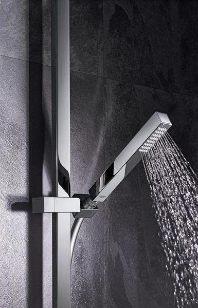 Душовий комплект Grohe Euphoria Cube з штангою 1 режим струї, хром (27936000) 27936000 фото