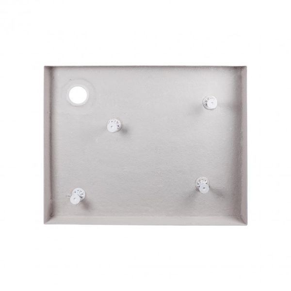 Душевой поддон Qtap Tern 301812C 100x80x12 см + сифон, акрил, белый, низкий, регулируемые ножки SD00046990 фото