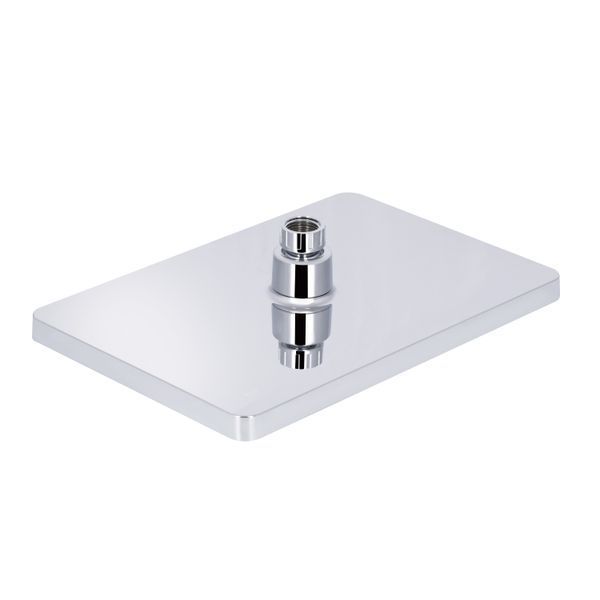 Лійка для верхнього душу Qtap Hlavova 280x280 мм прямокутна QTHLA107CRM45946 Chrome, ABS пластик, 24 місяці гарантії SD00052070 фото