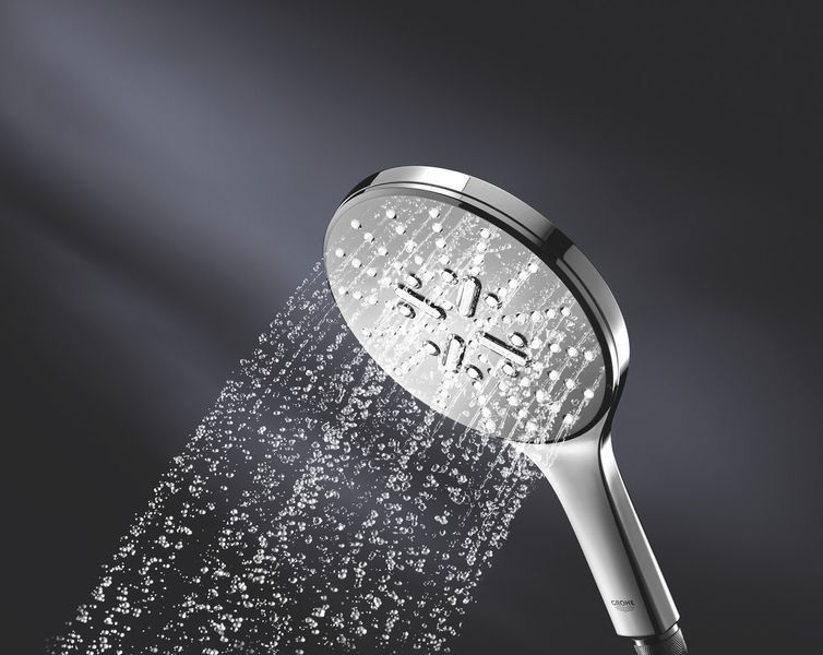 Душовий гарнітур Grohe Rainshower SmartActive з штангою, 3 режими, хром (26593000) 26593000 фото