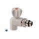 Кран кульовий радіаторний PPR Thermo Alliance 20х1/2" кутовий SD00029240 фото 1