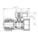 Кран шаровой обжимной SD Forte 20х3/4" ВР SF264W20 SD00023060 фото 2