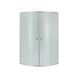 Lidz Latwa SC90x90.SAT.MID.FR Душевая кабина полукруглая, стекло Frost 4 мм + Lidz Душевой поддон KAPIELKA, 2 SD00050781 фото 3