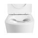 Унітаз-компакт Qtap Stork безобідковий з сидінням Soft-close QT15222178W, білий, підлоговий, Rimless SD00036225 фото 5