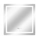 Зеркало Qtap Mideya 800x800 с LED-подсветкой Touch, с антизапотеванием, с часами, диммером, рег. Яркости SD00051750 фото 10