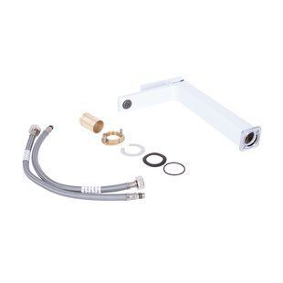 Змішувач для раковини Qtap Gemini високий QTGEM269CRW45679 Chrome/White SD00051803 фото