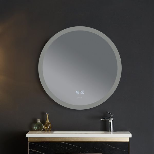 Дзеркало Mixxus PLAIN MC11-60 із LED Touch, Anti-fog, димером, регулюванням яскравості (MI6663) MI6663 фото
