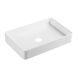 Комплект Qtap Tern: Раковина накладна прамокутна 600x405x110 мм WHITE + Донний клапан PU02 SD00053427 фото 2