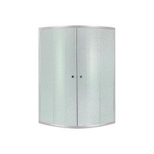 Душевая кабина Lidz Latwa SC80x80.SAT.HIGH.FR, стекло Frost 4 мм без поддона SD00047606 фото