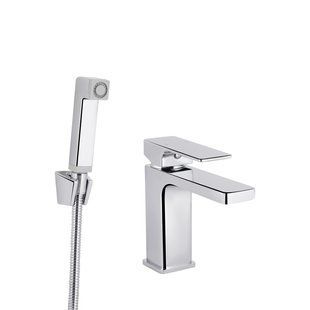 Смеситель для раковины Qtap Gemini (с гигиеническим душем) QTGEM272CRM45689 Chrome SD00051813 фото