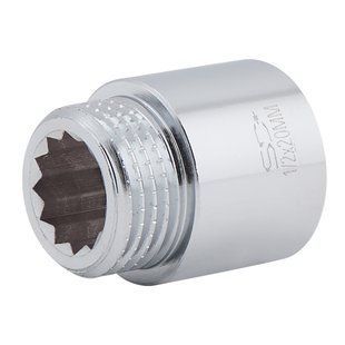 Подовжувач SD Plus 20х1/2" хром SD1301520 SD00010128 фото