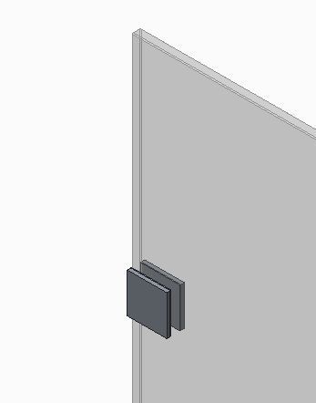 Бічна скляна стінка Koer SR SW04-90x200, прозора 10мм, графіт (KR5391) KR5391 фото