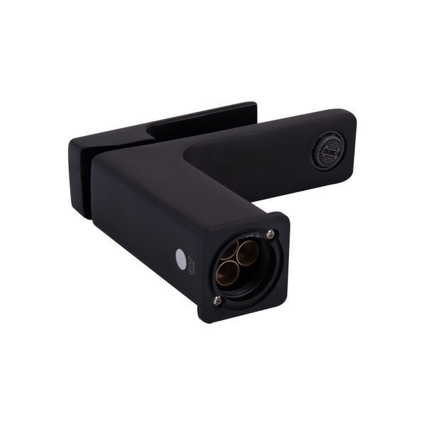Змішувач для раковини Qtap Gemini (з гігієнічним душем) QTGEM272BLM45690 Black Matt, латунь, одноважільний SD00051814 фото