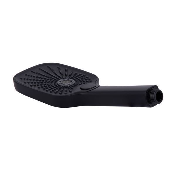 Смеситель для ванны Qtap Gemini (c душевым гарнитуром) QTGEM259BLM45682 Black Matt, однорычажный, латунь SD00051806 фото