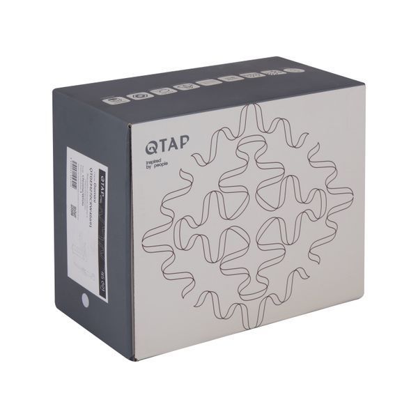 Змішувач для раковини Qtap Gemini (з гігієнічним душем) QTGEM272BLM45690 Black Matt, латунь, одноважільний SD00051814 фото