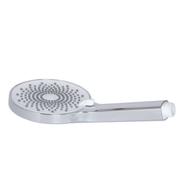 Лейка для ручного душа Qtap Rucni 120 мм округлая QTRUC125CRM45775 Chrome/White SD00051899 фото