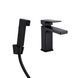 Змішувач для раковини Qtap Gemini (з гігієнічним душем) QTGEM272BLM45690 Black Matt, латунь, одноважільний SD00051814 фото 1