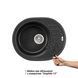 Кухонная мойка Lidz 620x500/200 GRF-13 (LIDZGRF13620500200) SD00043266 фото 3