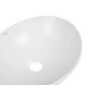 Комплект Qtap Dove: Раковина накладна овальна 410x335x145 мм White + Донний клапан PU02 SD00053432 фото 4