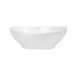 Комплект Qtap Dove: Раковина накладна овальна 410x335x145 мм White + Донний клапан PU02 SD00053432 фото 5