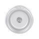Кухонна мийка Lidz 510-D 0,6 мм Satin (LIDZ510D06SAT) SD00027760 фото 1