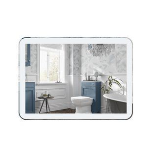Дзеркало Qtap Swan 800х600 з LED-підсвічуванням Touch, диммер, рег. яскравості Reverse QT167814146080W SD00045748 фото