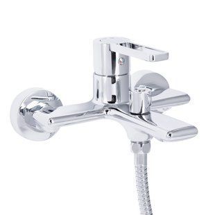 Змішувач для ванни Qtap Taurus (з душовим гарнітуром) QTTAU259CRM45661 Chrome, латунь, одноважільний SD00051785 фото