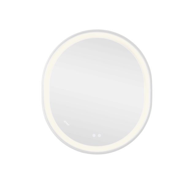 Дзеркало Qtap Gemini 800х700 з LED-підсвічуванням Touch, з антизапотіванням, з диммером, рег. темп. кольори (3000-6500K) Reverse SD00052318 фото