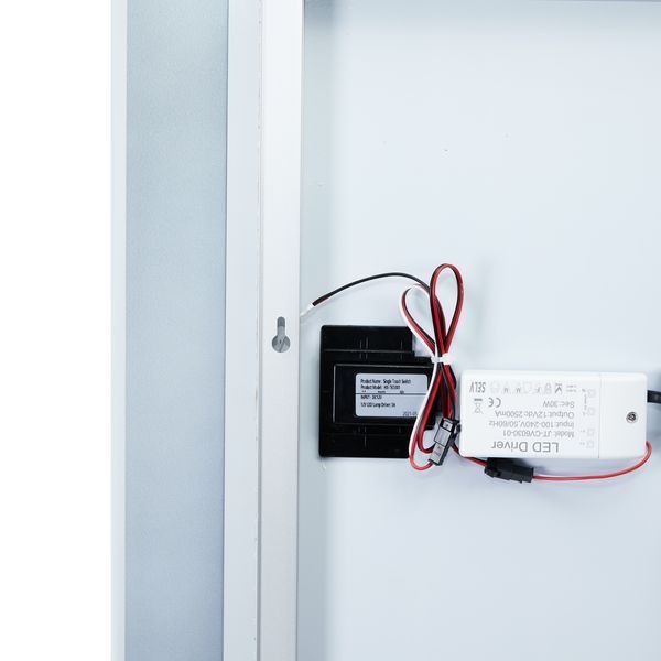 Дзеркало Qtap Swan 800х600 з LED-підсвічуванням Touch, диммер, рег. яскравості Reverse QT167814146080W SD00045748 фото