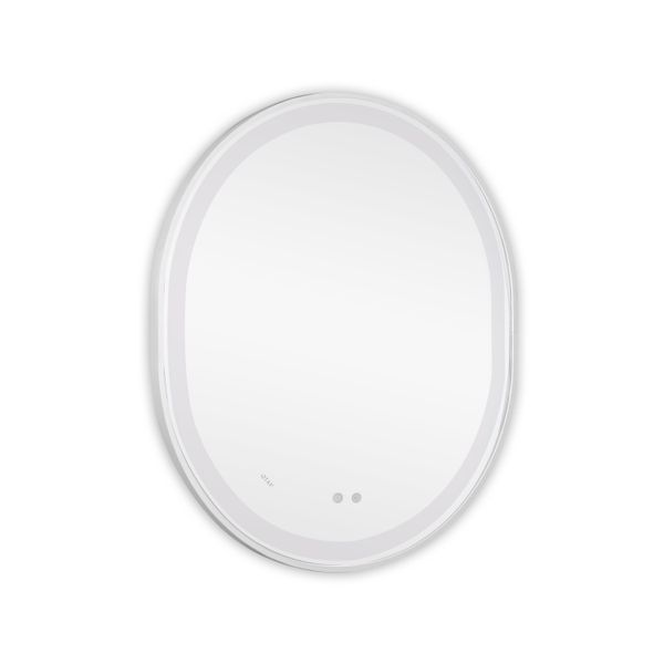 Дзеркало Qtap Gemini 800х700 з LED-підсвічуванням Touch, з антизапотіванням, з диммером, рег. темп. кольори (3000-6500K) Reverse SD00052318 фото