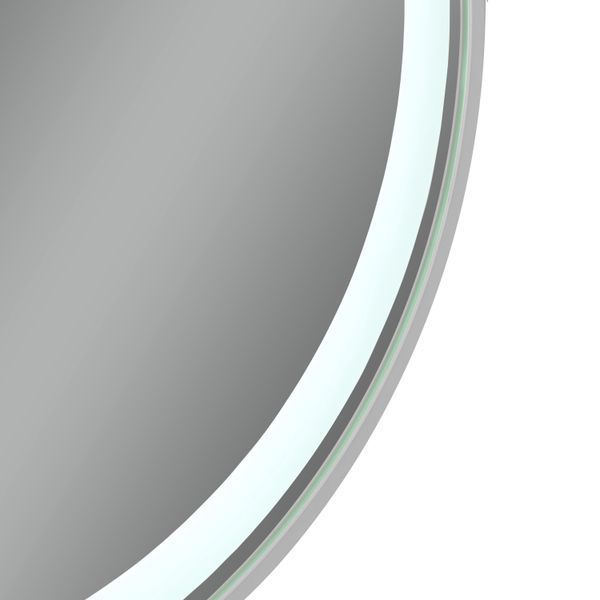 Дзеркало Qtap Gemini 800х700 з LED-підсвічуванням Touch, з антизапотіванням, з диммером, рег. темп. кольори (3000-6500K) Reverse SD00052318 фото