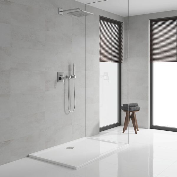 Душова система прихованого монтажу Grohe Eurocube з змішувачем, хром, 2 режими (25238000) 25238000 фото
