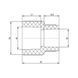 Муфта PPR Blue Ocean 40х32 редукційна SD00006352 фото 2