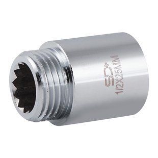 Подовжувач SD Plus 25х1/2" хром SD1301525 SD00010130 фото