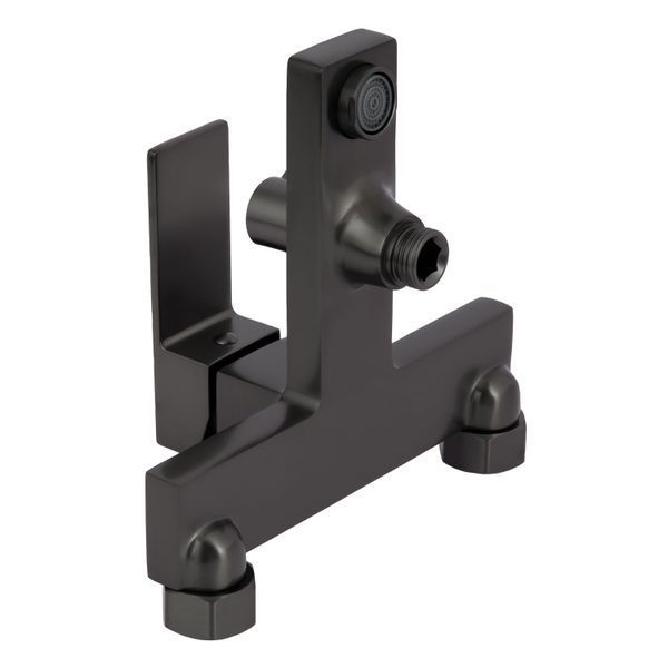 Смеситель для ванны Qtap Gemini (c душевым гарнитуром) QTGEM259GMB45684 Gunmetal Black PVD SD00051808 фото