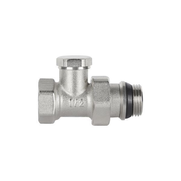 Кран радіаторний SD Plus 1/2" ВН з антипротечкою прямий SD227W15 для регулювання теплового режиму SD00035549 фото