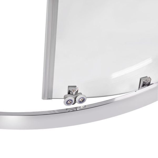 Набор Qtap душевая кабина Taurus CRM1099AC6 Clear 2020x900x900 мм + поддон Robin 309912C 90x90x12 см с сифоном SD00048947 фото